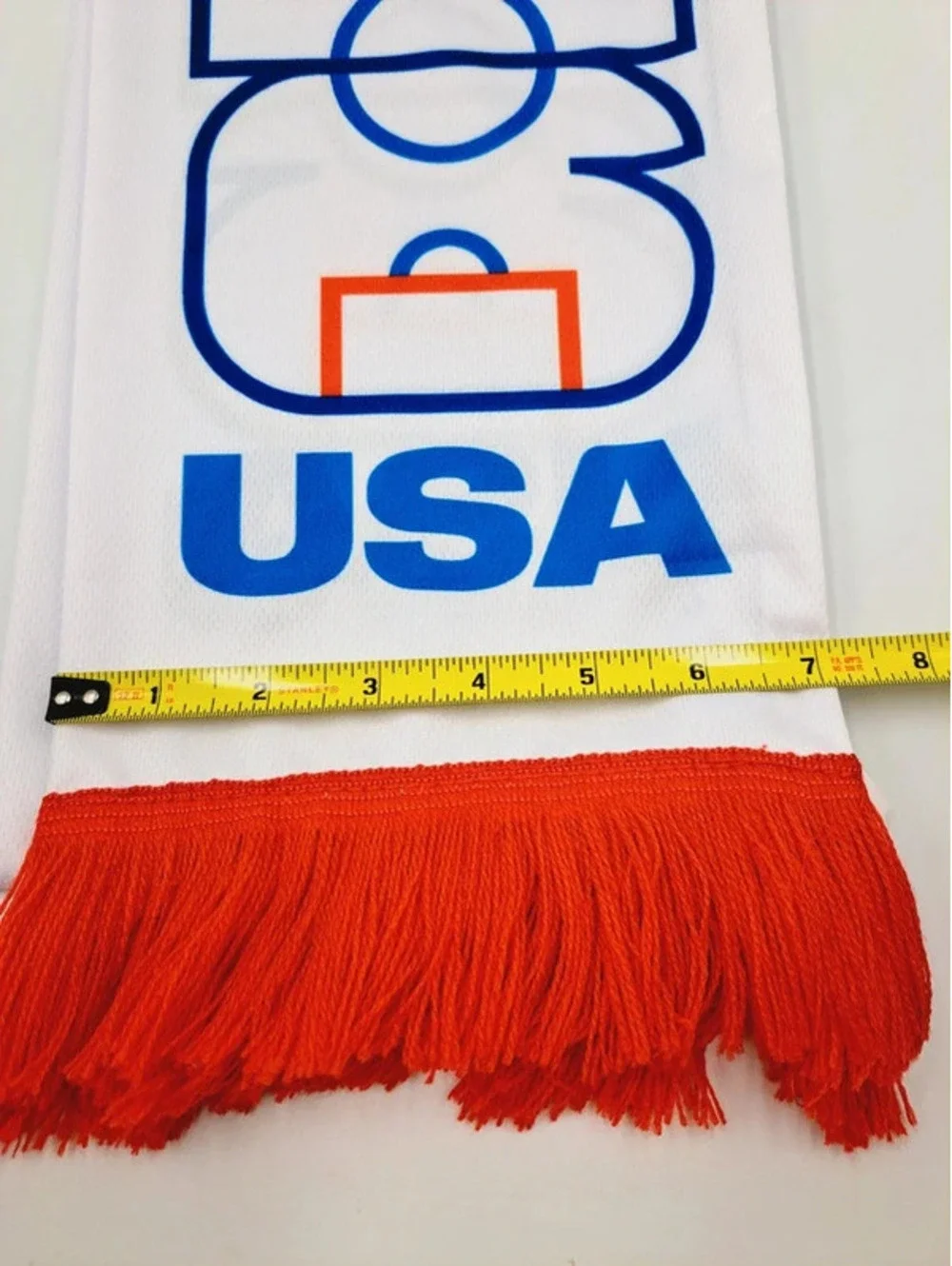 FIFA World Cup Football Scoccer USA Scarf Bufanda Size 7 x 30 inches